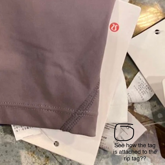 PSA - FAKE LULULEMON ALIGN TANK *Scam Alert* - Picture 5 of 11